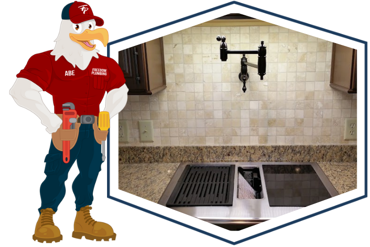 New Construction kitchen/bathroom Plumbing Services.